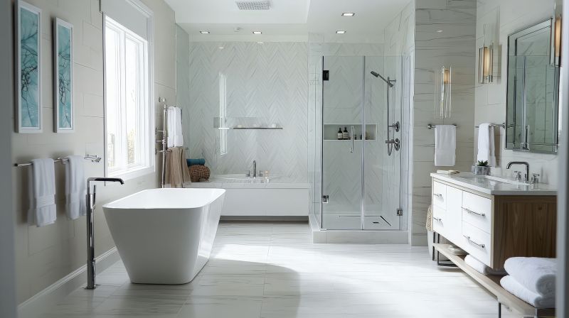 Freestanding Modern Bathtub
